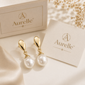 Aurelle™ Pearl Drop Earrings